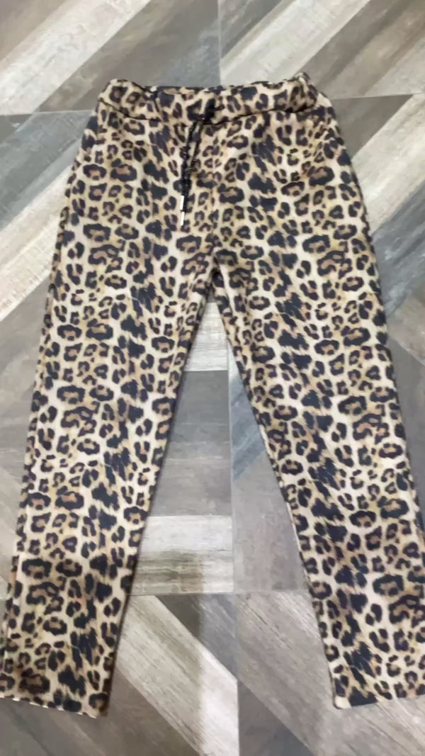 Animal Print Pants