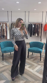 Animal Print Sweater