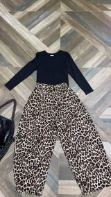 Animal Print Pants