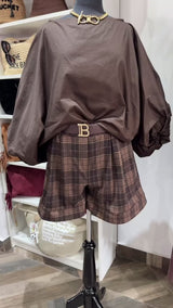 Brown Blouse