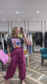 Pink Zebra Pants