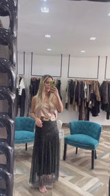 Lydia Green Skirt