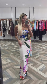 Fiori Long Dress