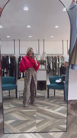 Animal Print Pants