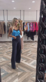 Tina Blue Top