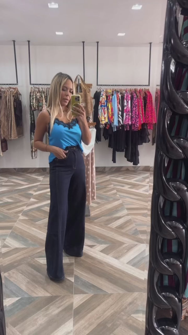 Tina Blue Top