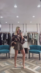 Camo Blouse