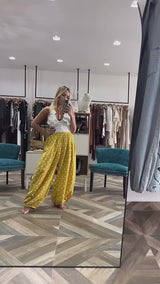 Mustard Bubble Pant