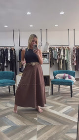 Brown Skirt