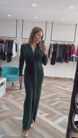 Catalina Green Dress