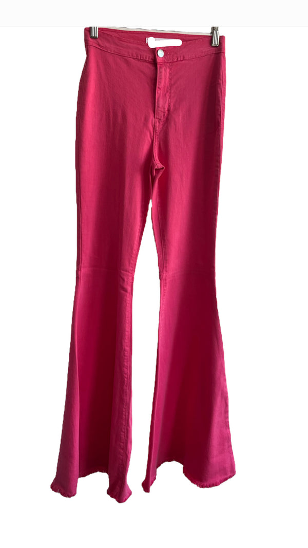 Flare Pink Jeans